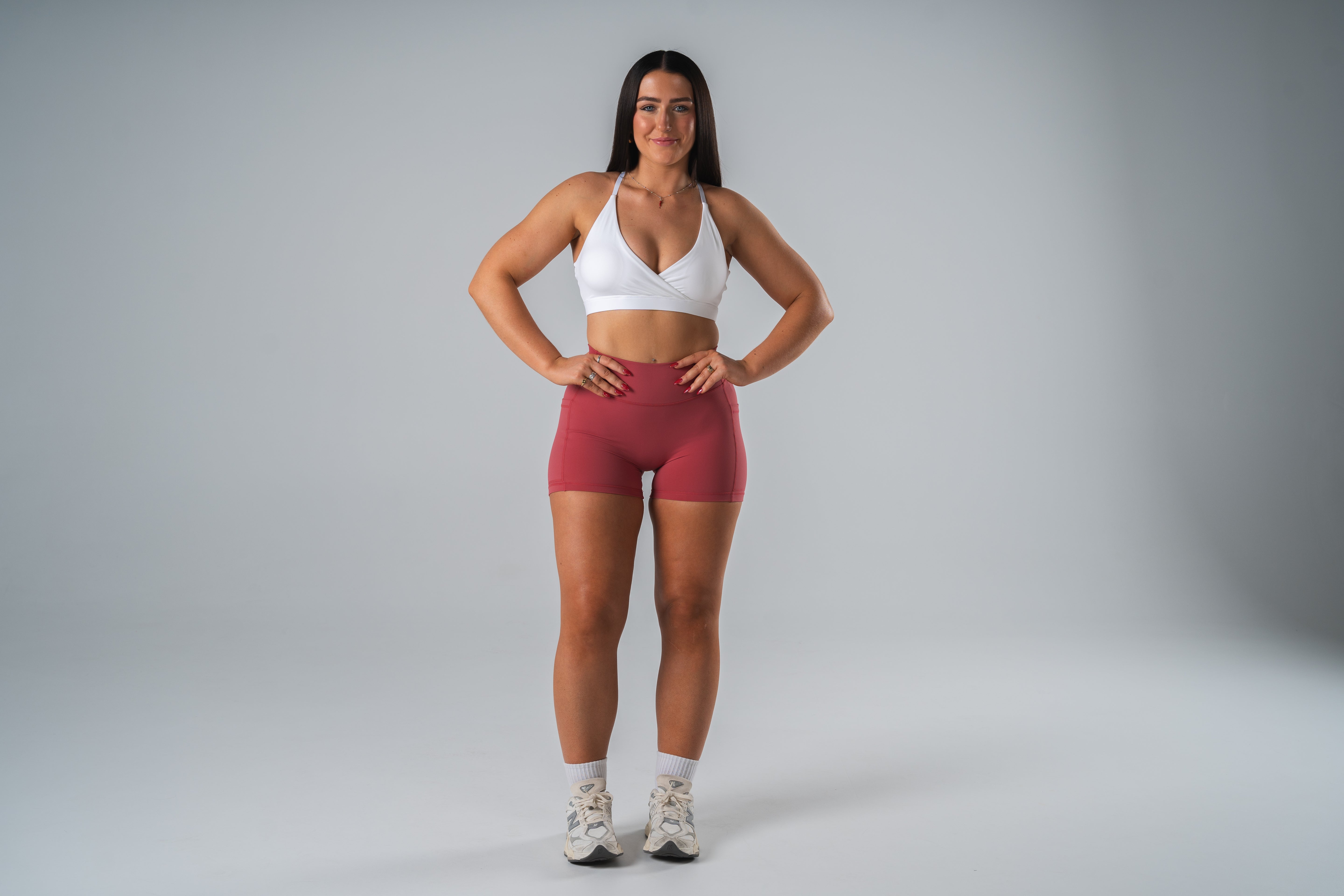 Aurora Sports Bra - White