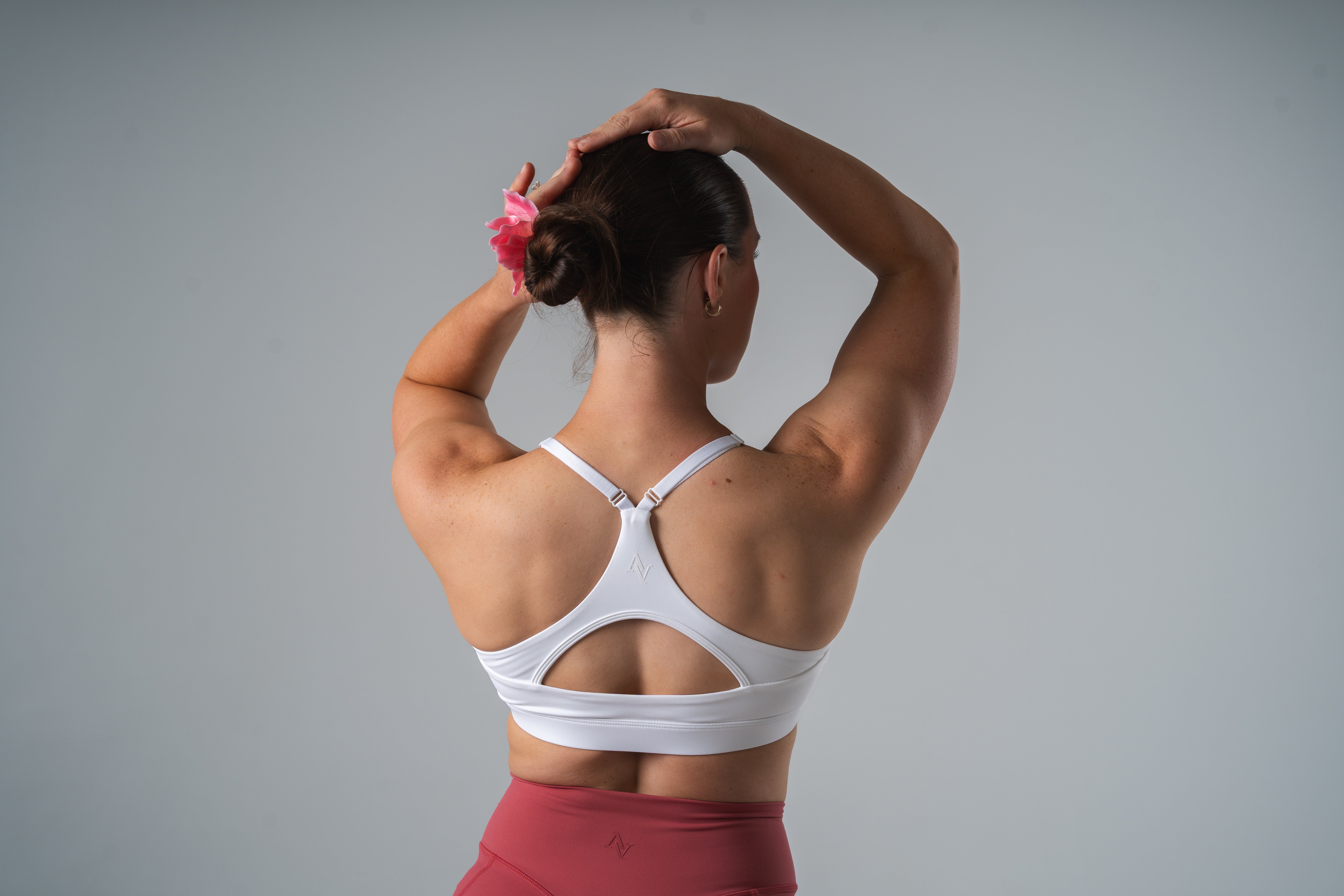 Aurora Sports Bra - White