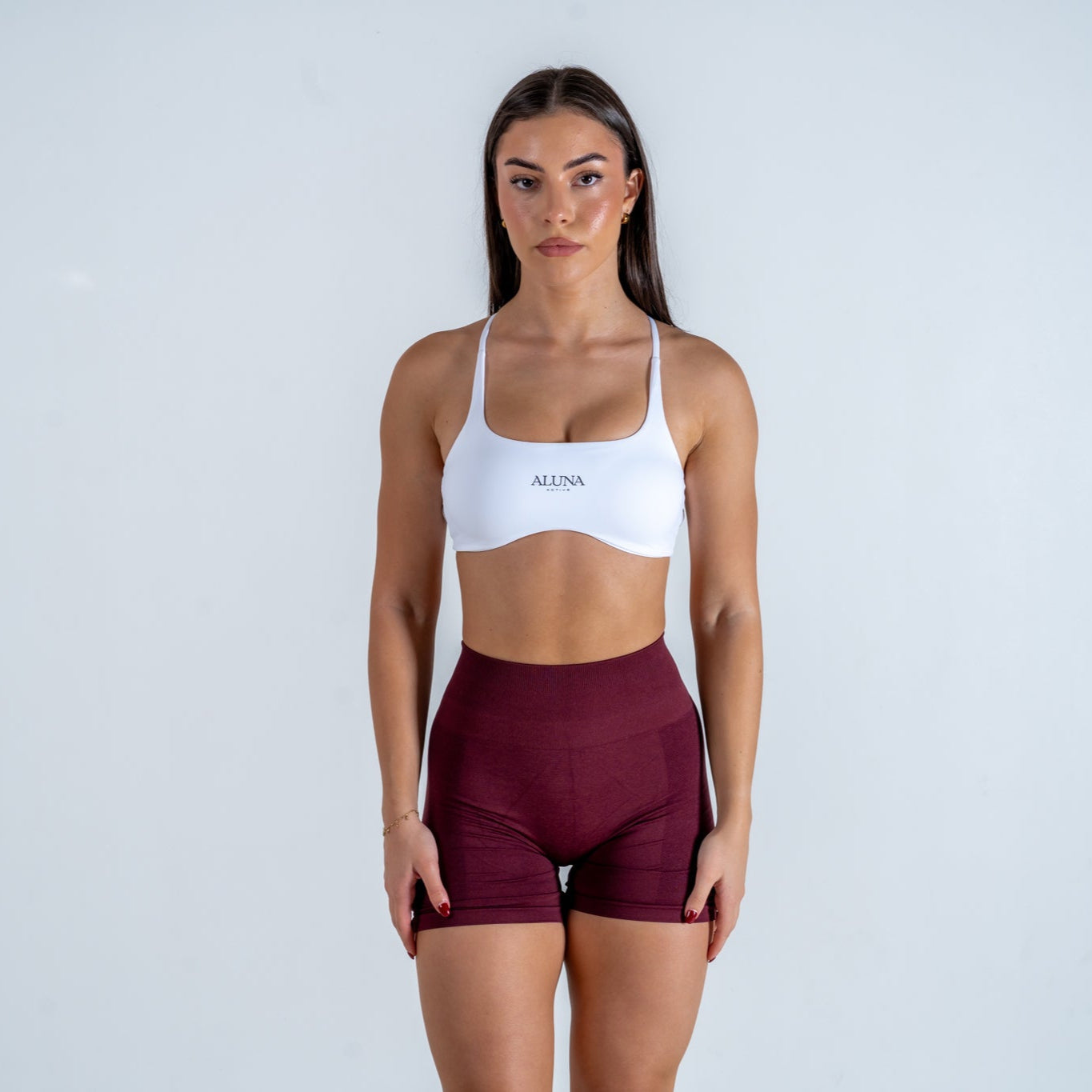 Seamless Contour Shorts - Mulberry Wine