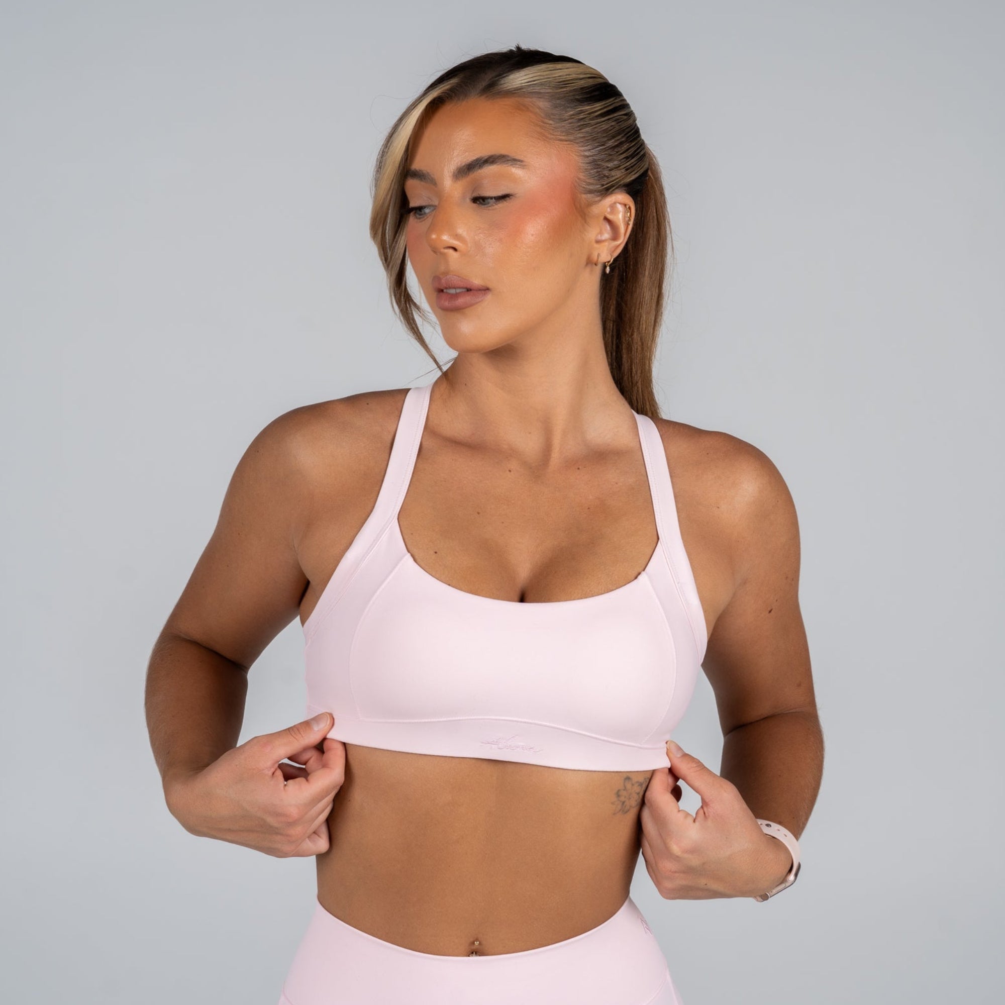 Sweet Aura Crop - Baby Blush