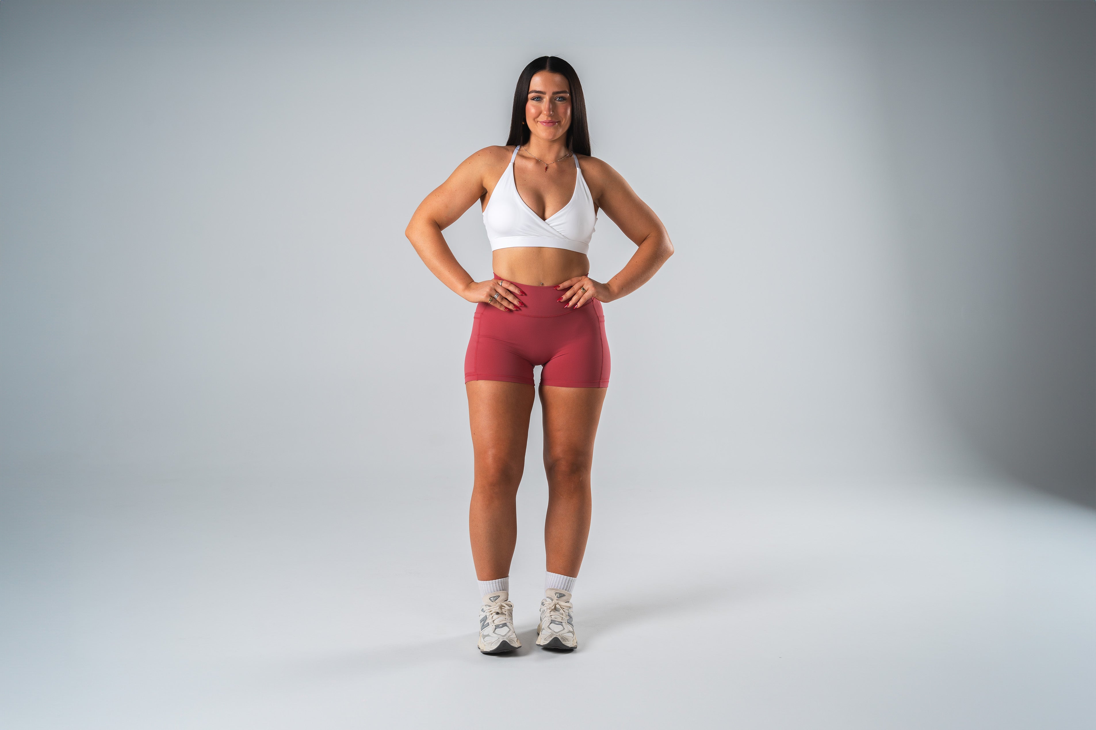 Cheeky Scrunch Shorts - Watermelon