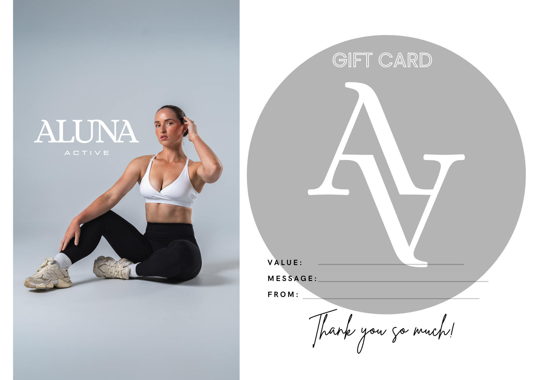 Aluna Active Gift Card