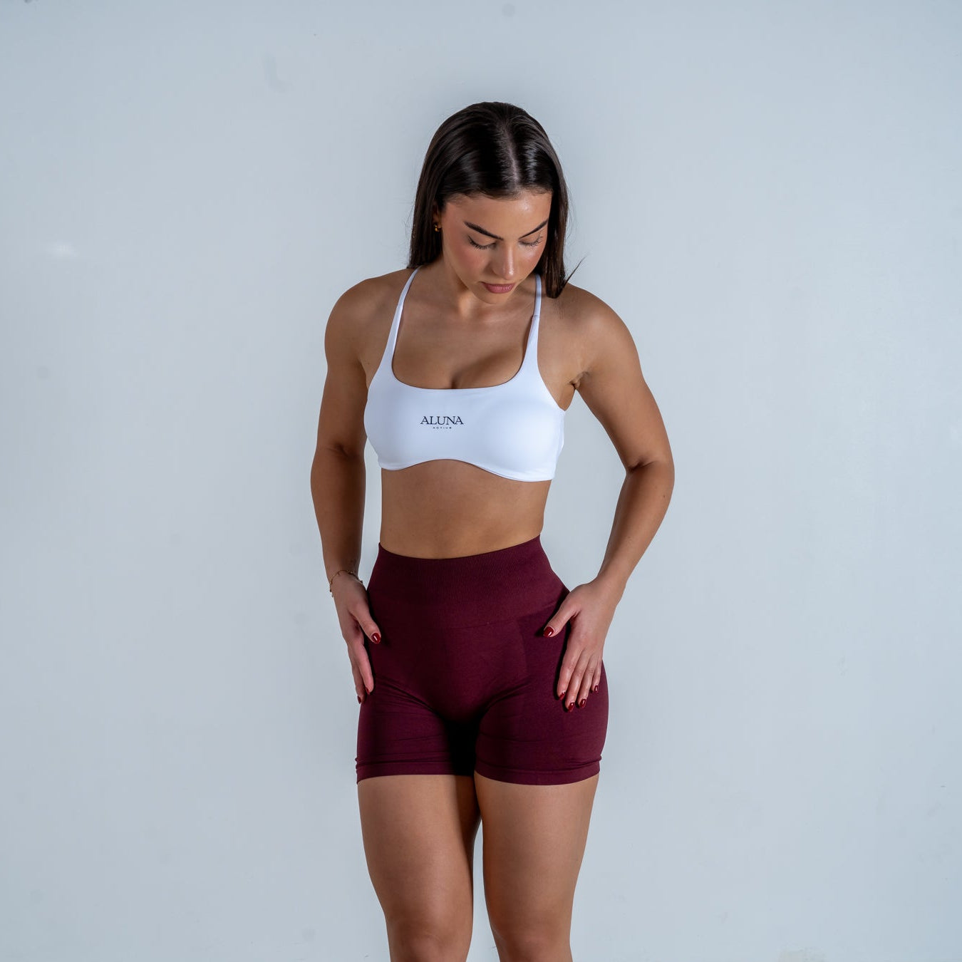Seamless Contour Shorts - Mulberry Wine