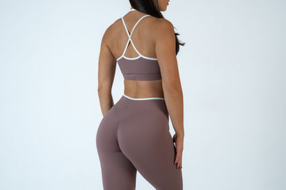 Nuè Luxè Leggings- Mocha Mauve