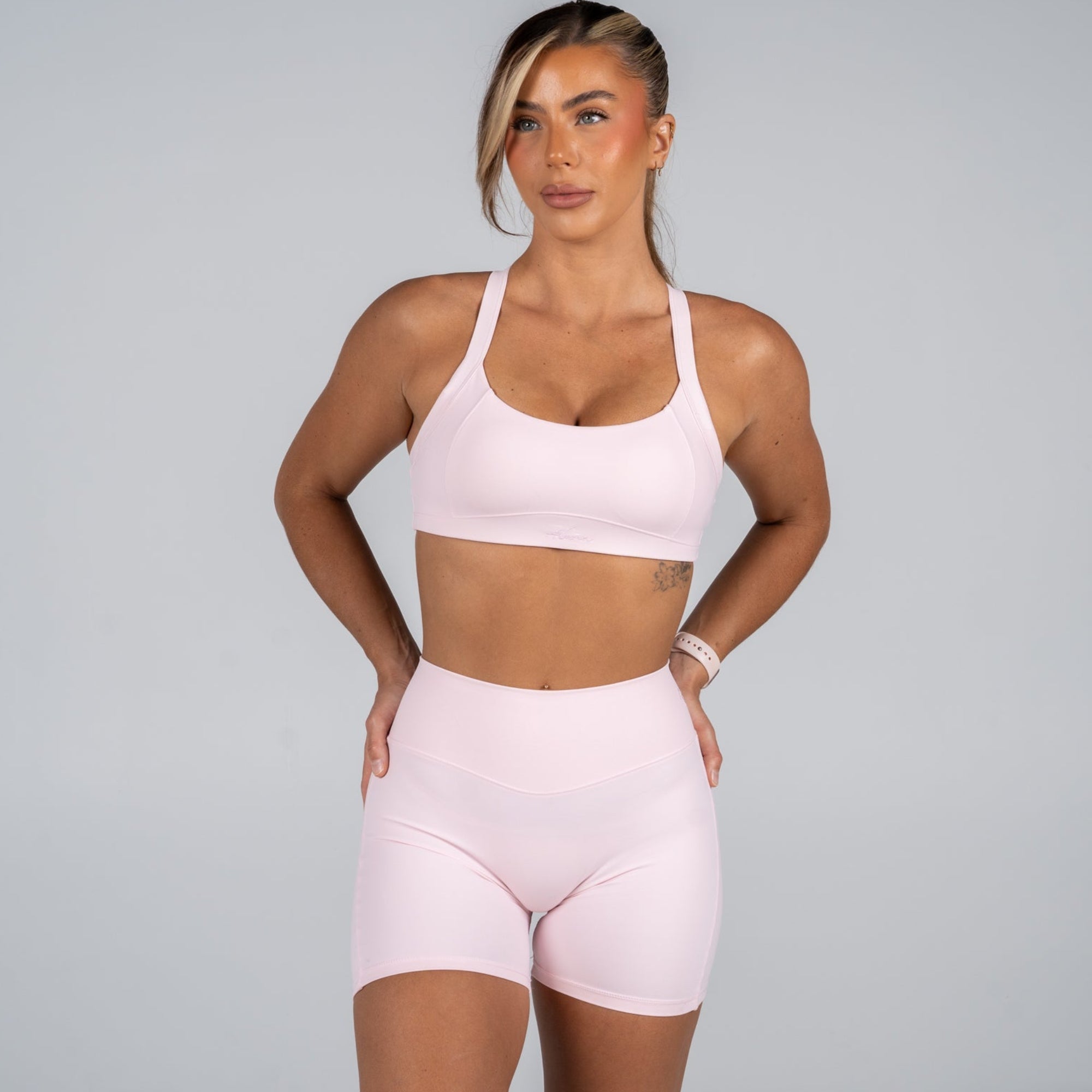 Sweet Aura Crop - Baby Blush